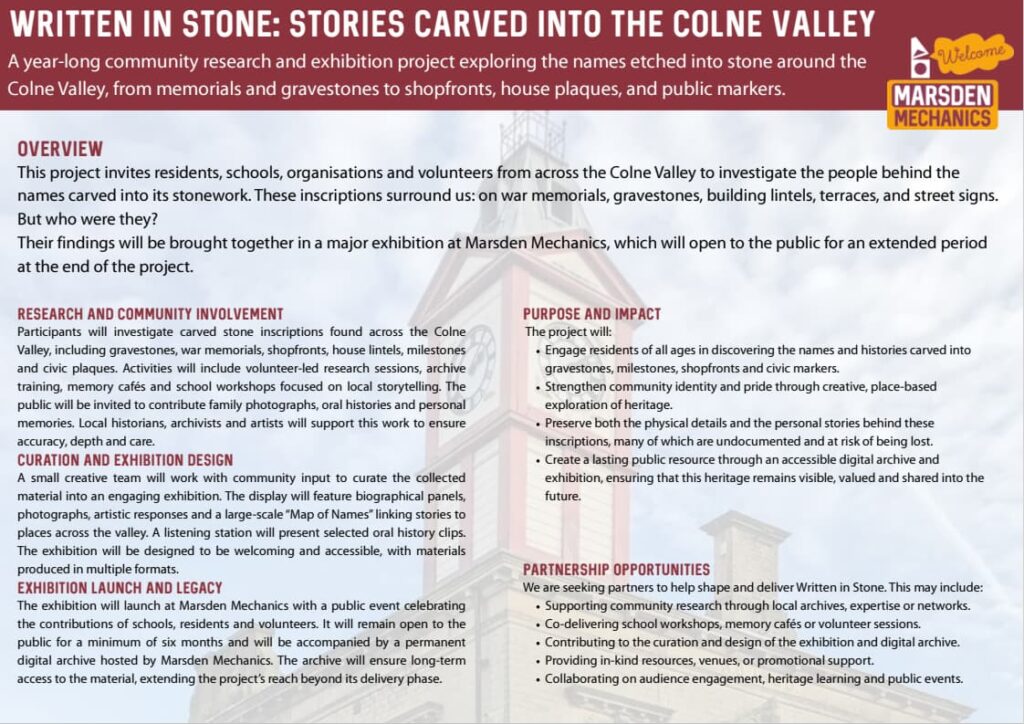 Written In Stone event