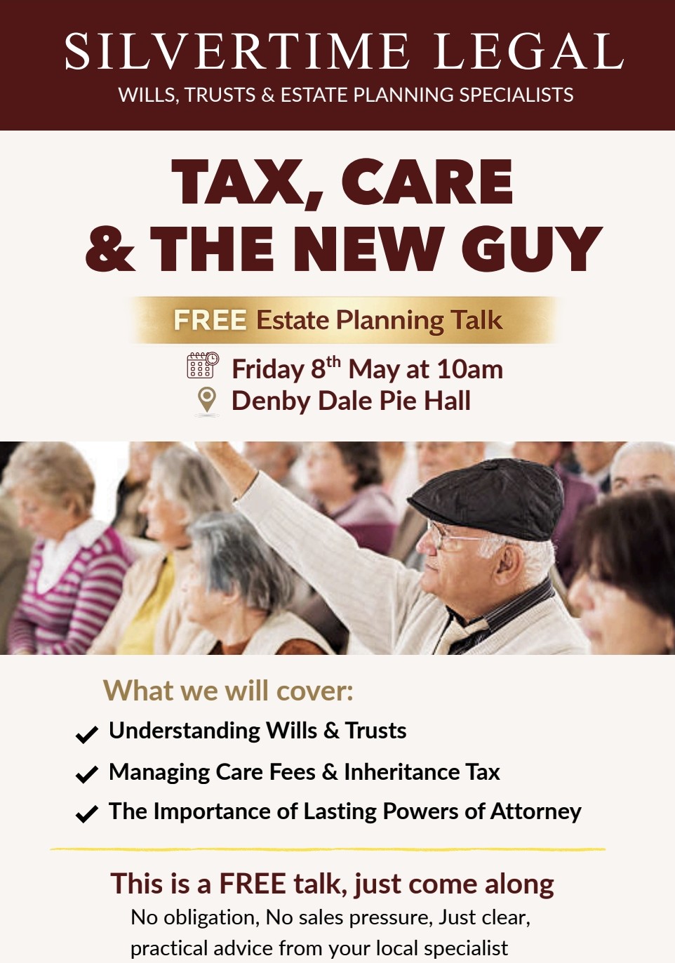 Free Estate Planning Talk with Silvertime Legal