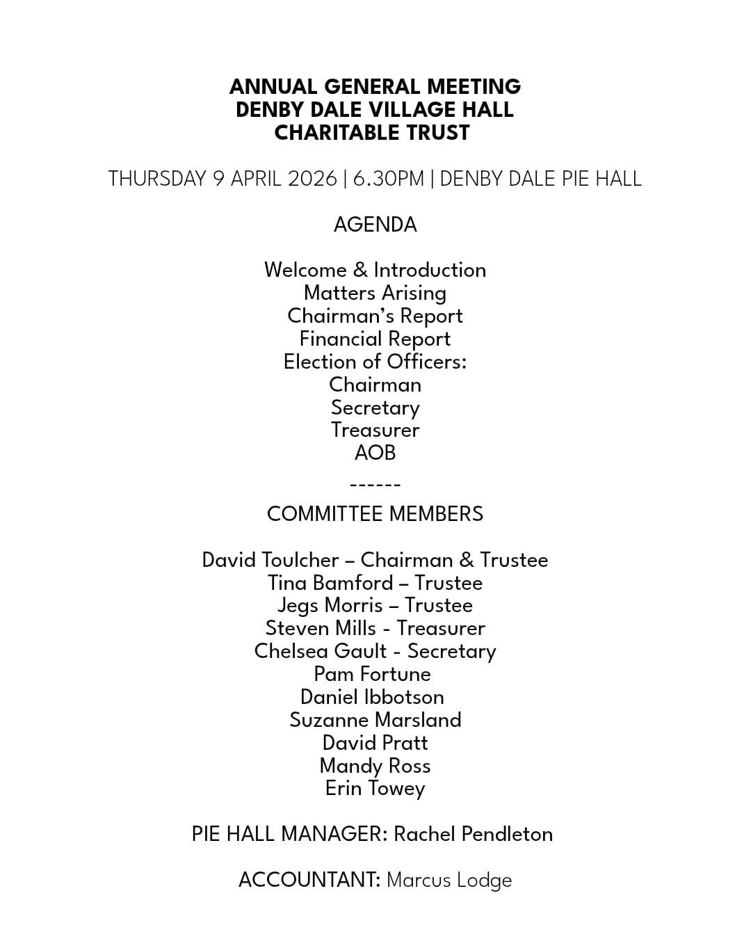 Annual General Meeting