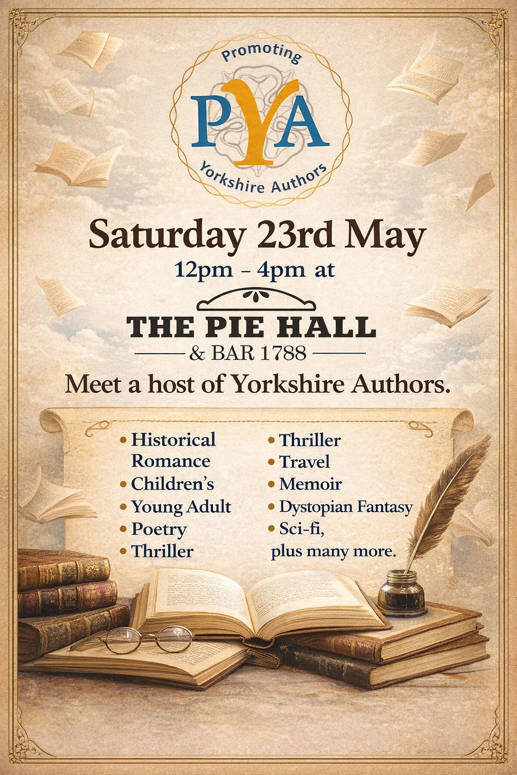 Promoting Yorkshire Authors