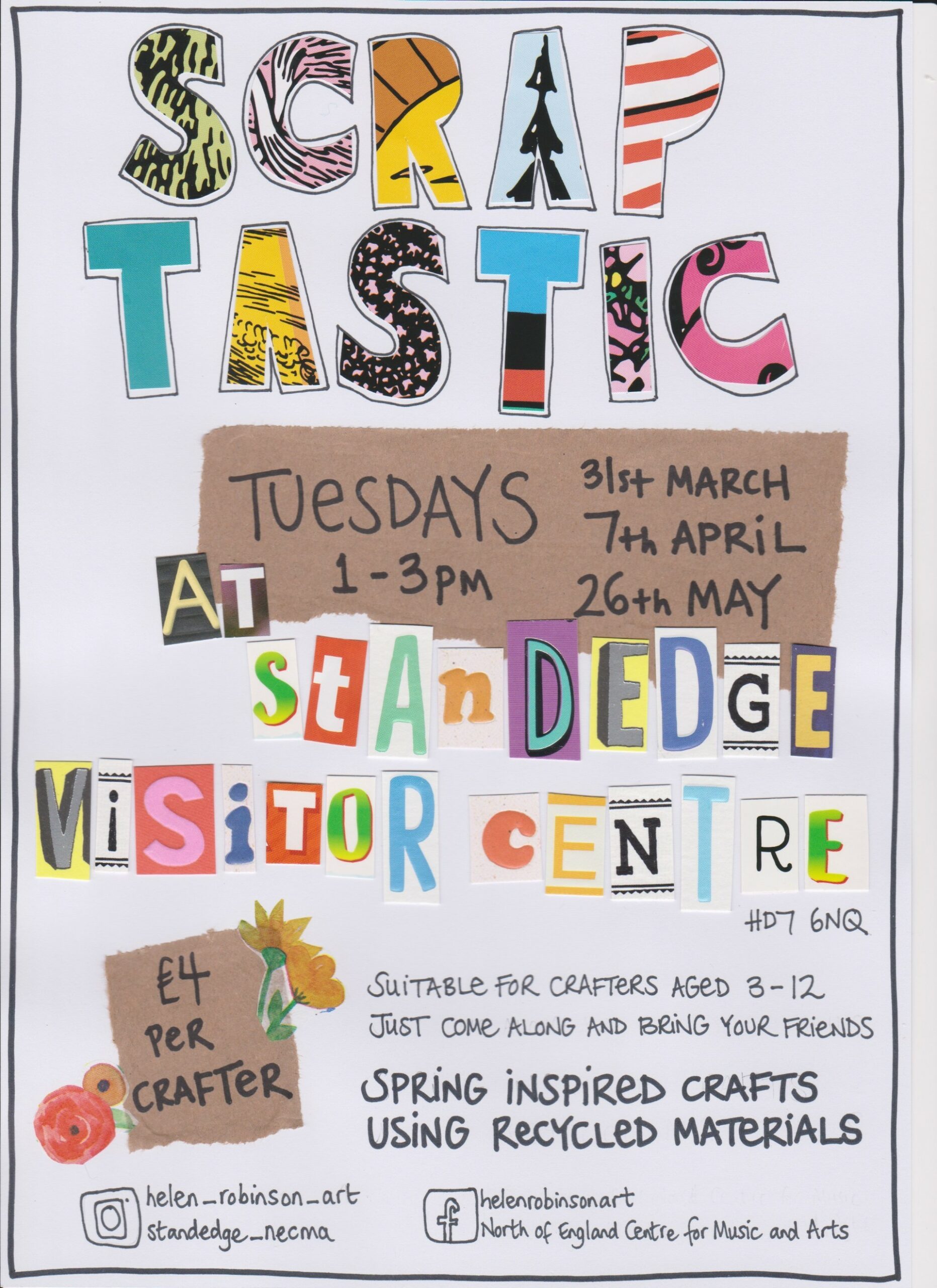 Craft Workshop - SCRAPtastic at Standege Visitor Centre