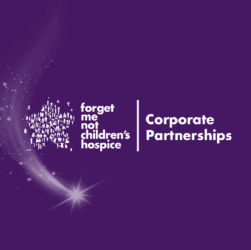 Forget me not childrens hospice corporate partnership logo