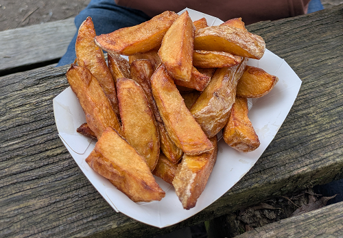 Oakwell Hall Cafe Chips