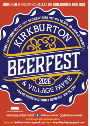 Kirkburton Beer Festival - Saturday Fayre, Live Music, Food, Raffle