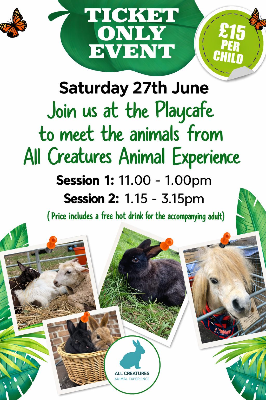 Animal Event - Saturday 27th June