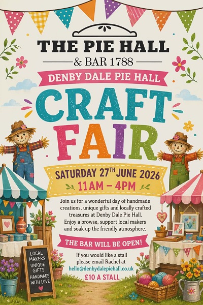 Denby Dale Pie Hall Craft Fair