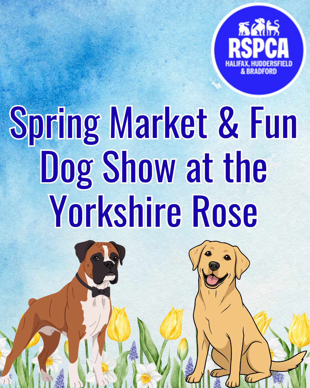 Spring Market & Fun Dog Show at the Yorkshire Rose
