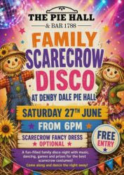 The Denby Dale Pie Hall Family Scarecrow Disco