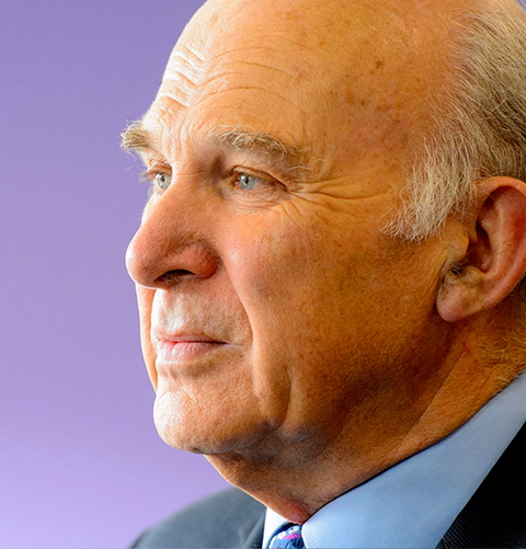 Vince Cable portrait