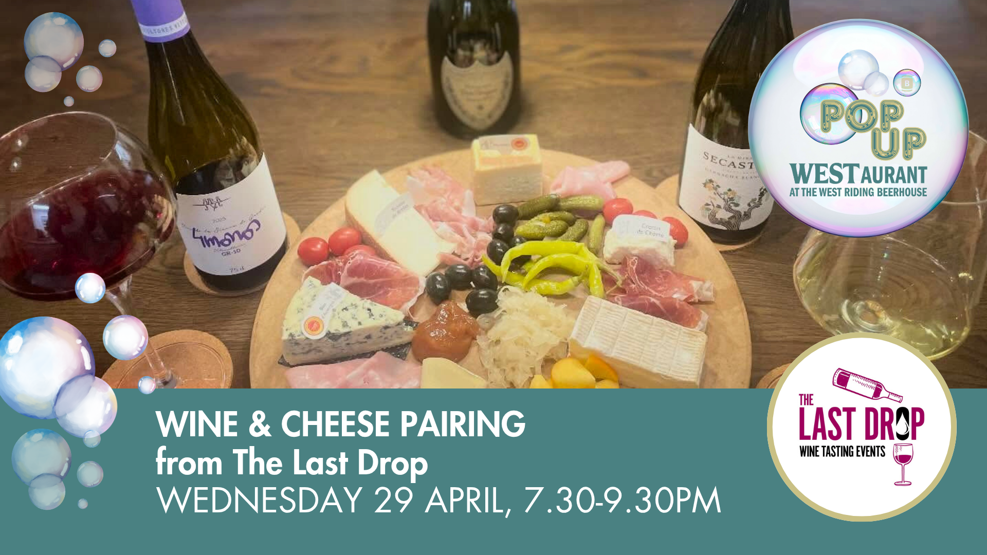 Wine & Cheese Pairing with The Last Drop