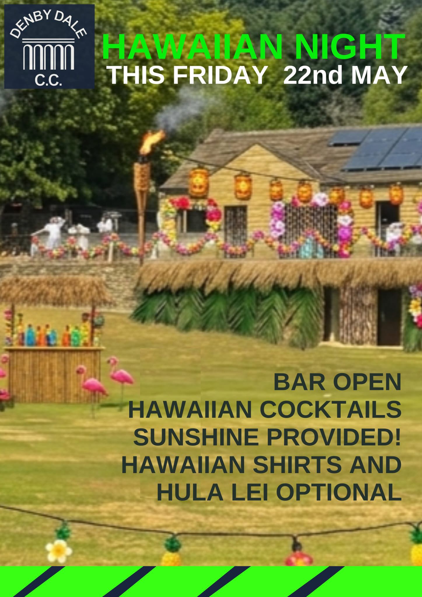 Hawaiian Night at Denby Dale Cricket Club