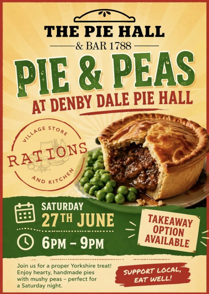 Pie & Peas Night