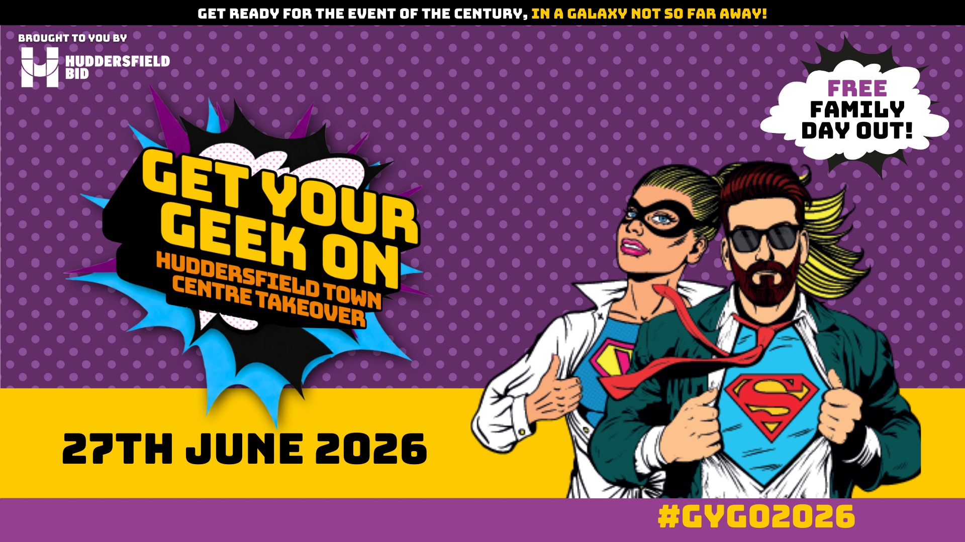 Get Your Geek On: Huddersfiled Town Centre