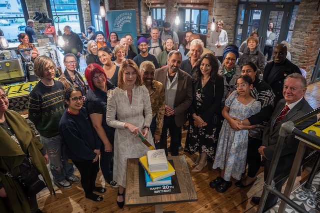 Huddersfield Literature Festival 2026 20th birthday party