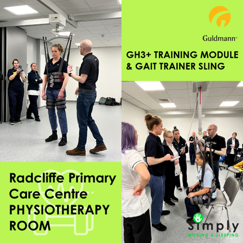 Simply Moving & Sleeping Gildmann GH3+ Radcliffe Primary Care Centre Physiotherapy Room