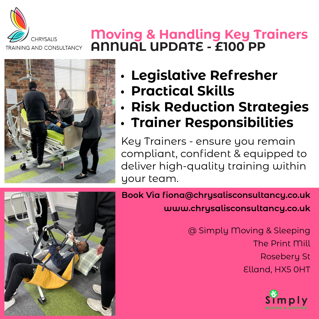 Moving & Handling Key Trainers - Annual Update