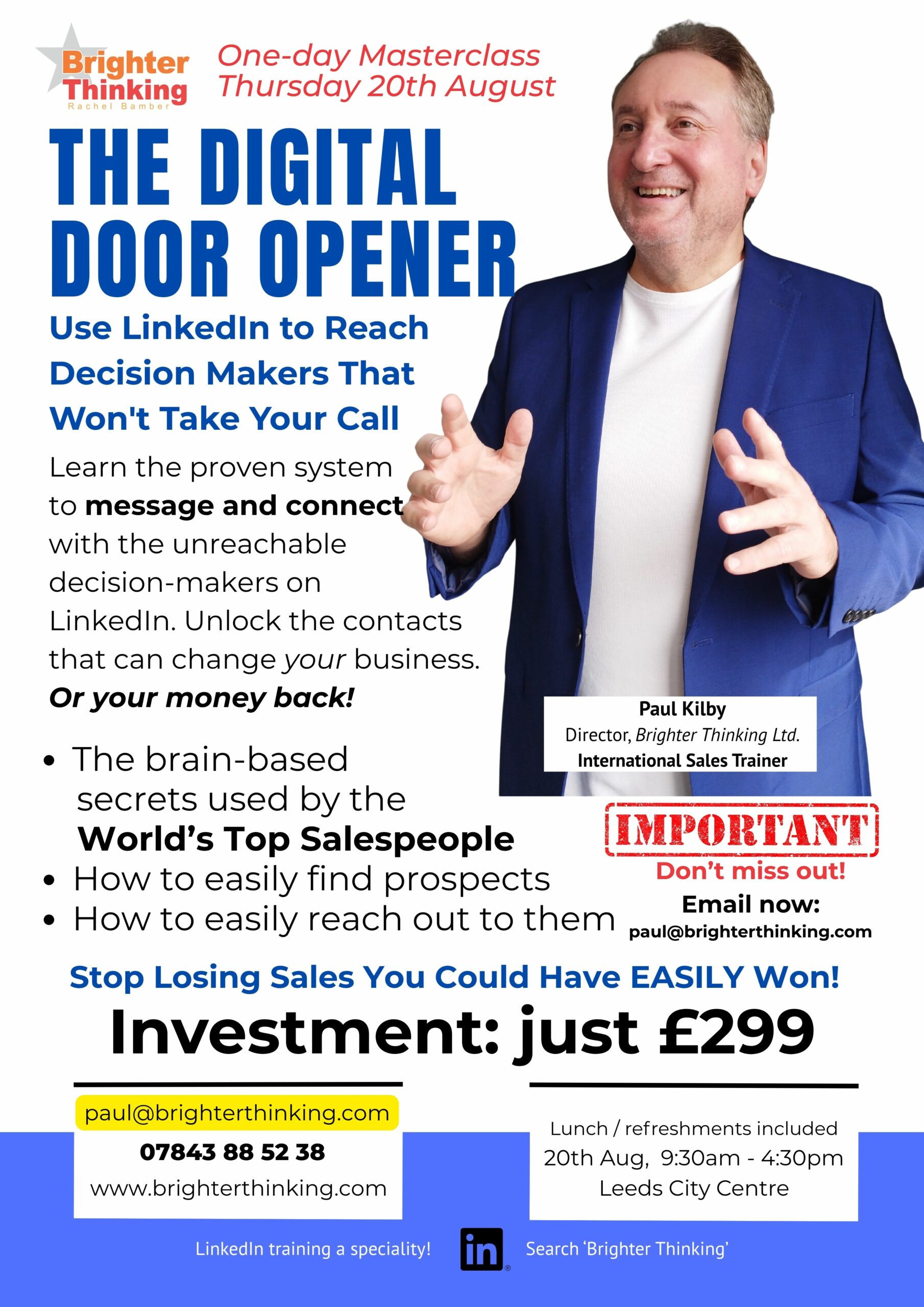Digital Door Opener - Selling on LinkedIn