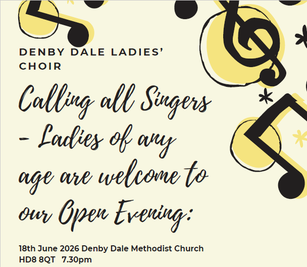 Join us for our Open Evening rehearsal of fun warm-ups, learning a new song along with the choir, and cake!
