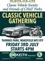 Fleur-de-lys classic vehicle society and friends of chat parks