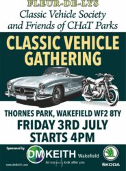 Fleur-de-lys classic vehicle society and friends of chat parks