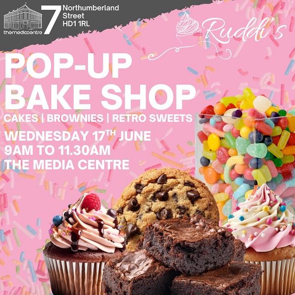 Media Centre Pop Up Bake Shop Ruddis June