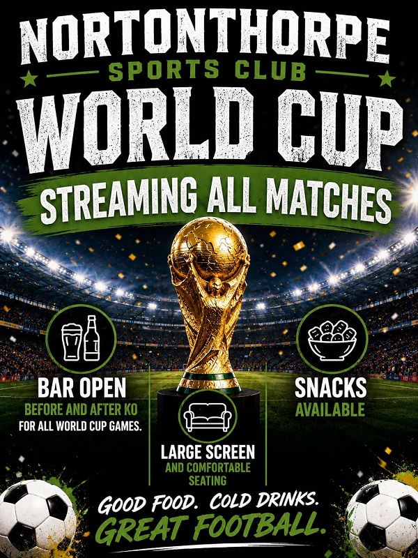 Nortonthorpe Sports Club World Cup Matches