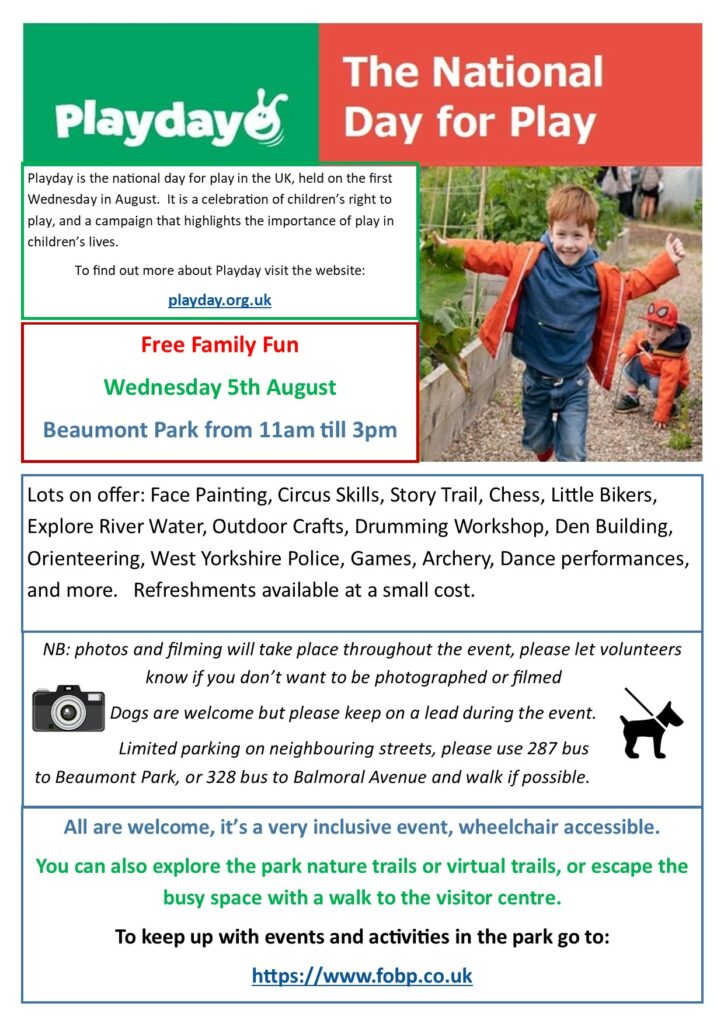 Play Day at Beaumont Park