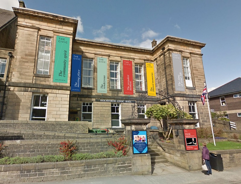 The Civic Holmfirth outside