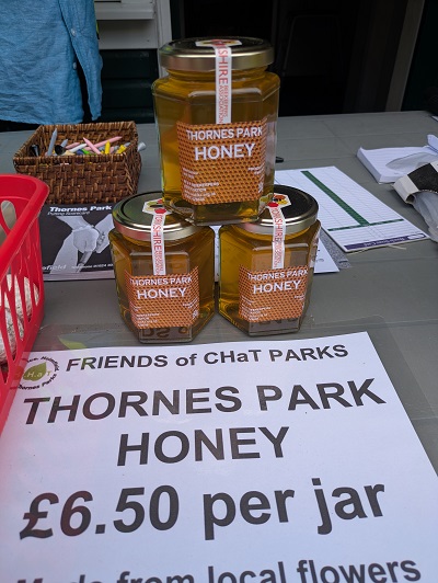 Friends of CHaT Parks Game of Thornes - Local honey