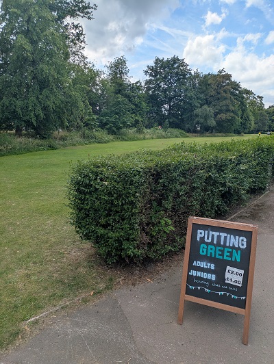 Friends of CHaT Parks Game of Thornes - Putting Green