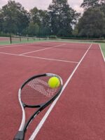 Friends of CHaT Parks Game of Thornes - Tennis racquet and ball