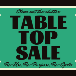 Table Top Sale