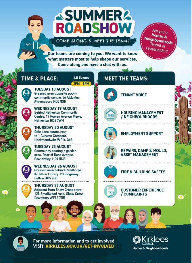 Homes Neighbourhoods Summer Roadshow