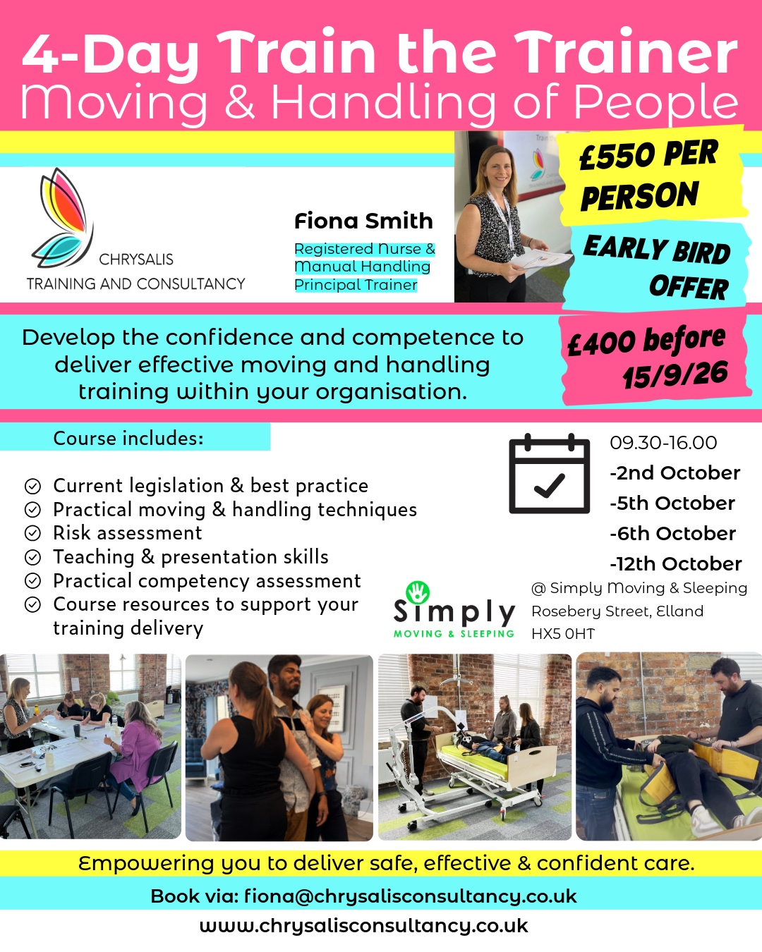 Train the Trainer - Moving & Handling People Qualification