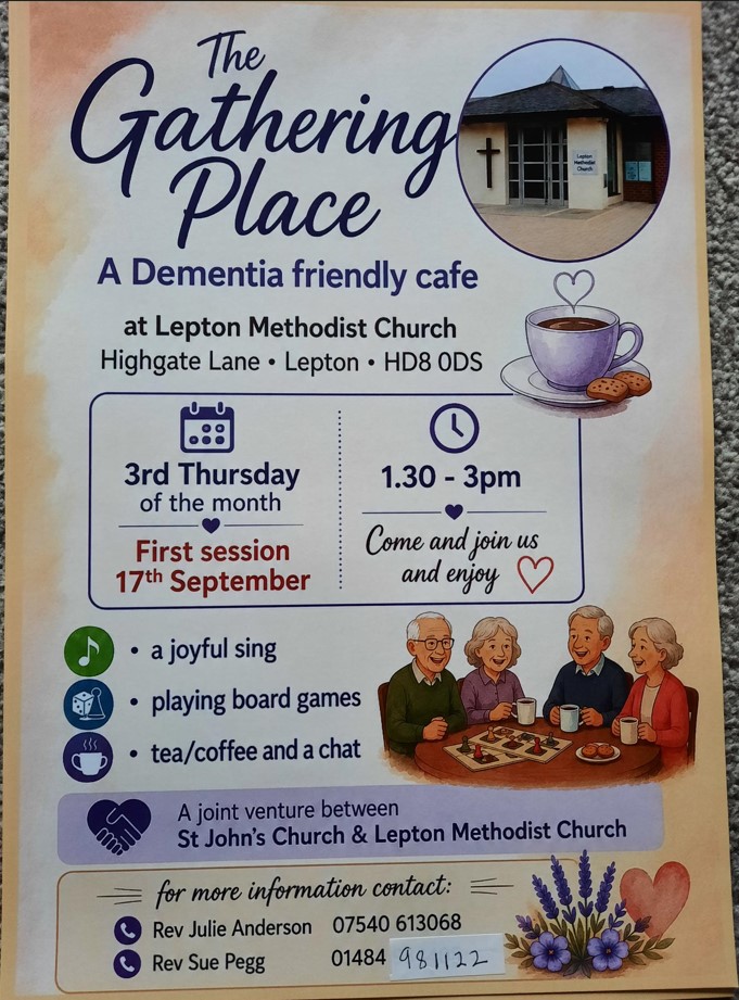 Dementia friendly cafe