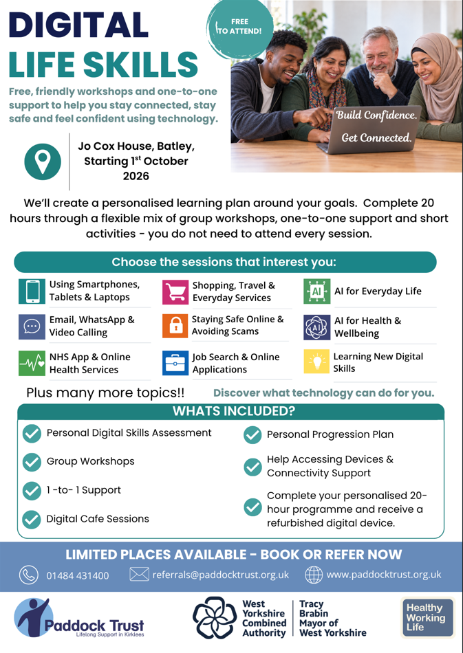Digital Life Skills - Jo Cox House