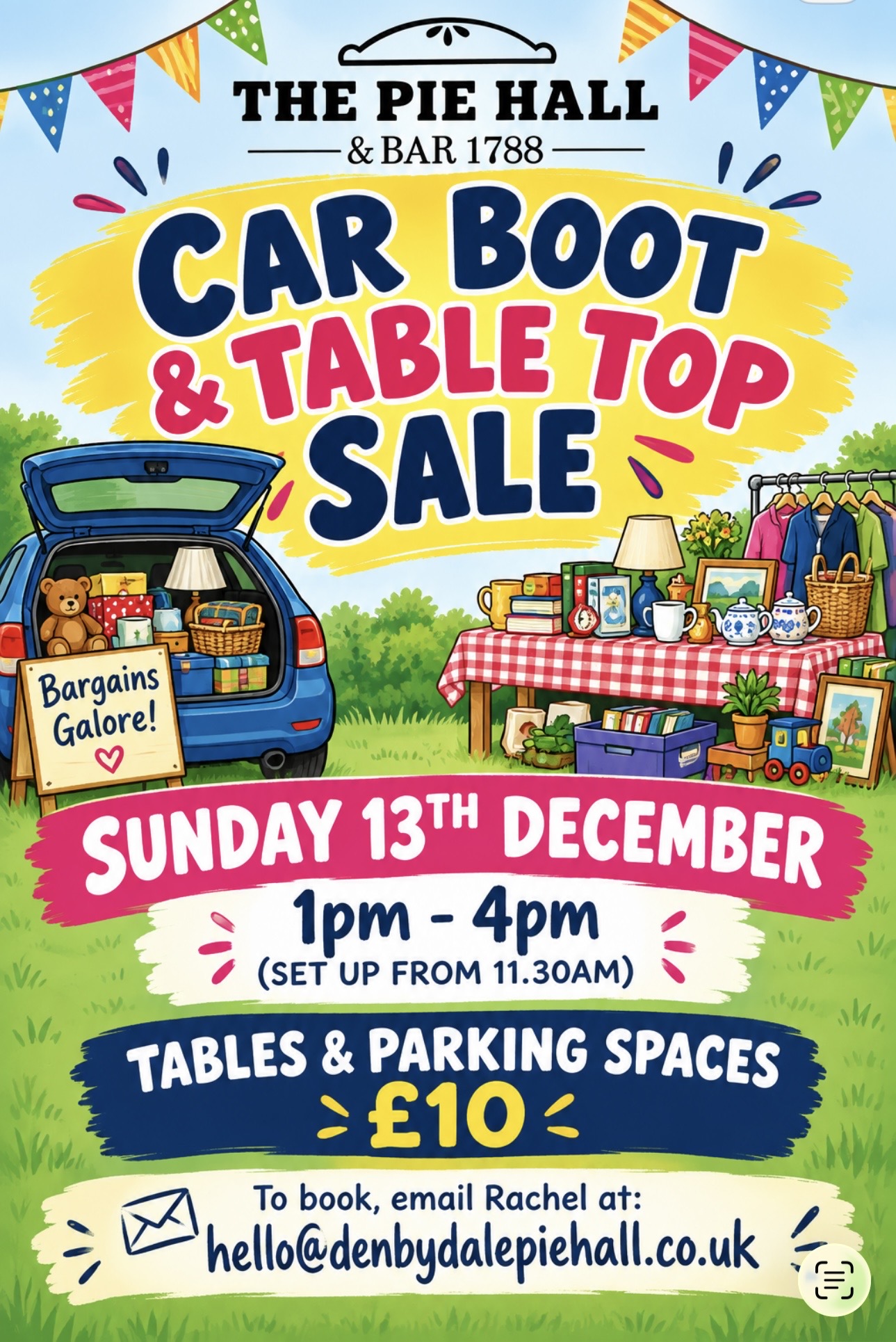Car Boot & Table Top Sale