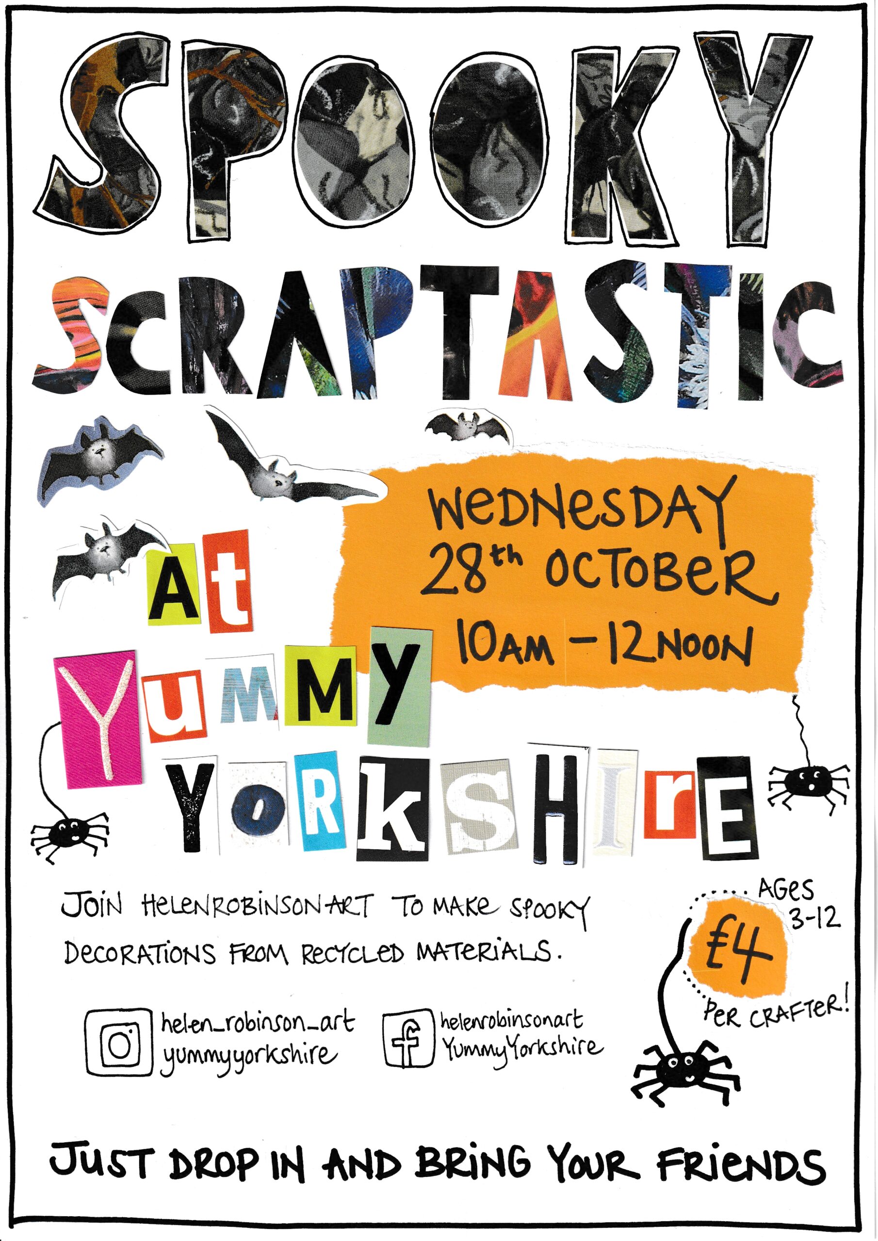 Craft Workshop - SCRAPtastic at Yummy Yorkshire