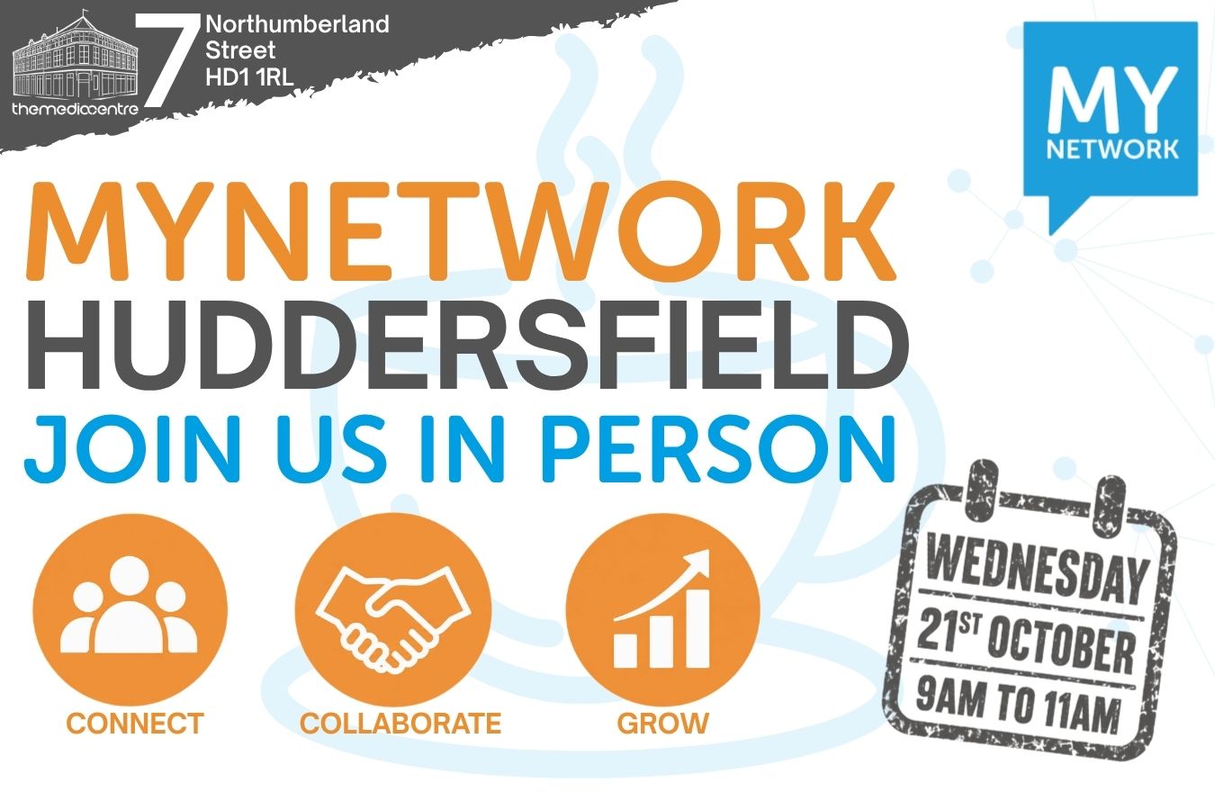 MYnetwork Huddersfield October 2026 Meet Up